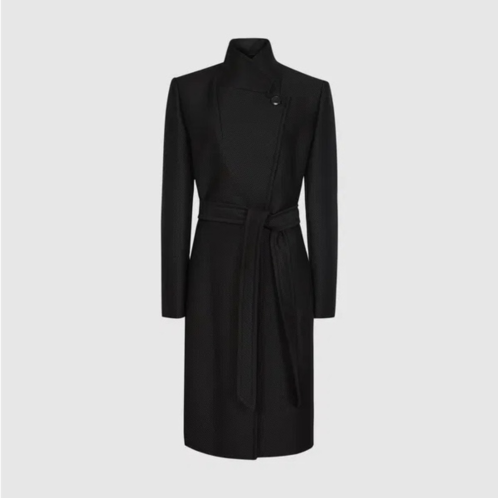 Elegant Black Long Coat